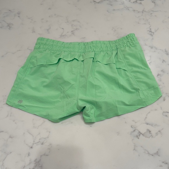 Athleta Girl size L (12) Mint Green and Sky Blue Athletic Shorts - Picture 5 of 9